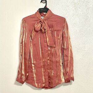 Wrangler Rose Gold Western Top